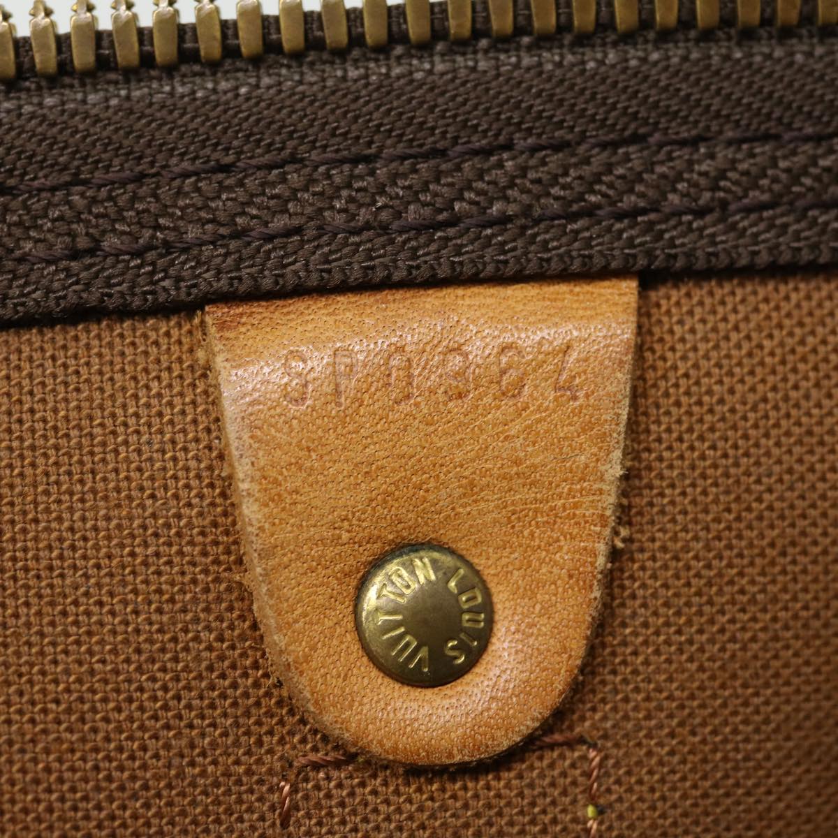 LOUIS VUITTON Monogram Keepall 50 Boston Bag M41426 LV tp375