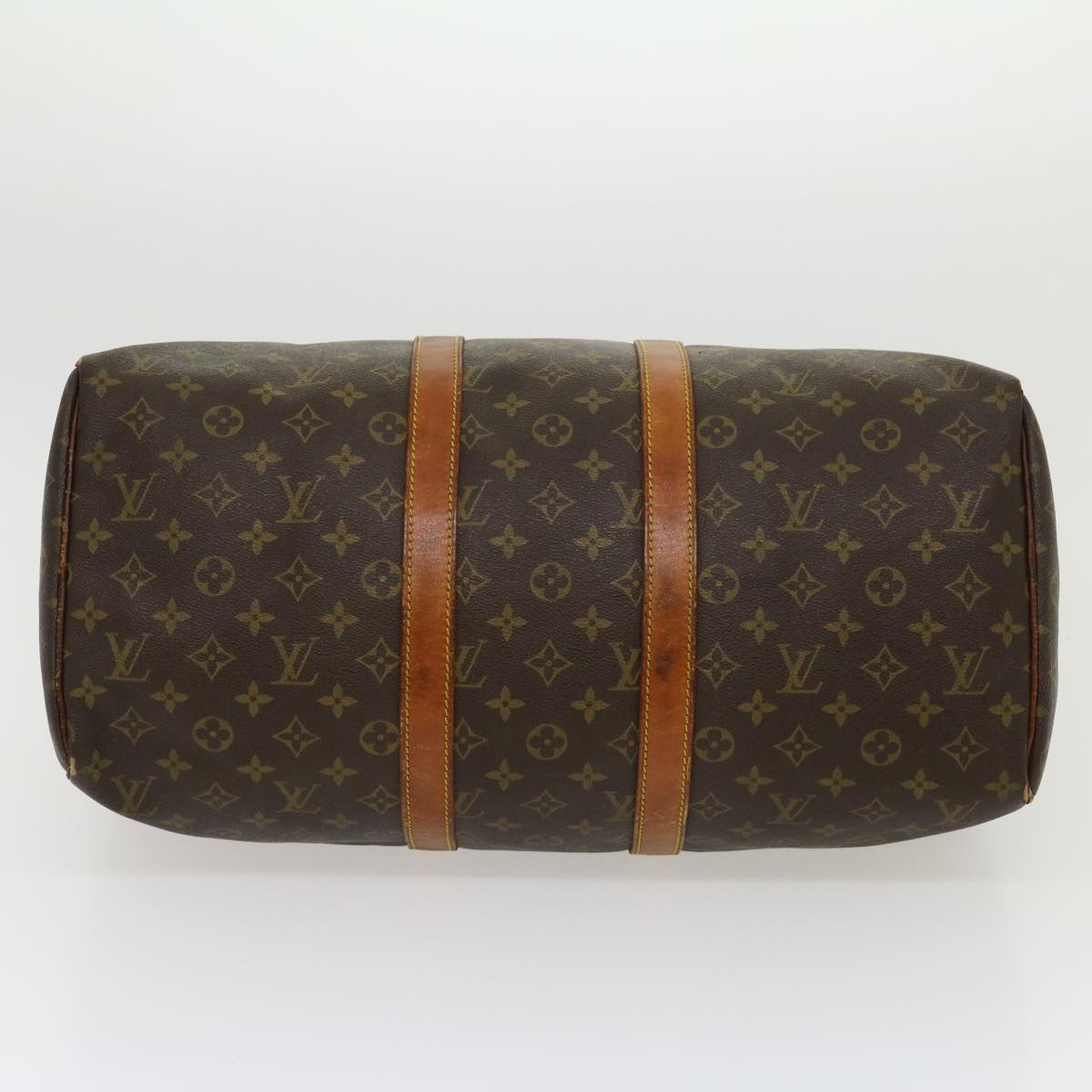 LOUIS VUITTON Monogram Keepall 45 Boston Bag M41428 LV tp379