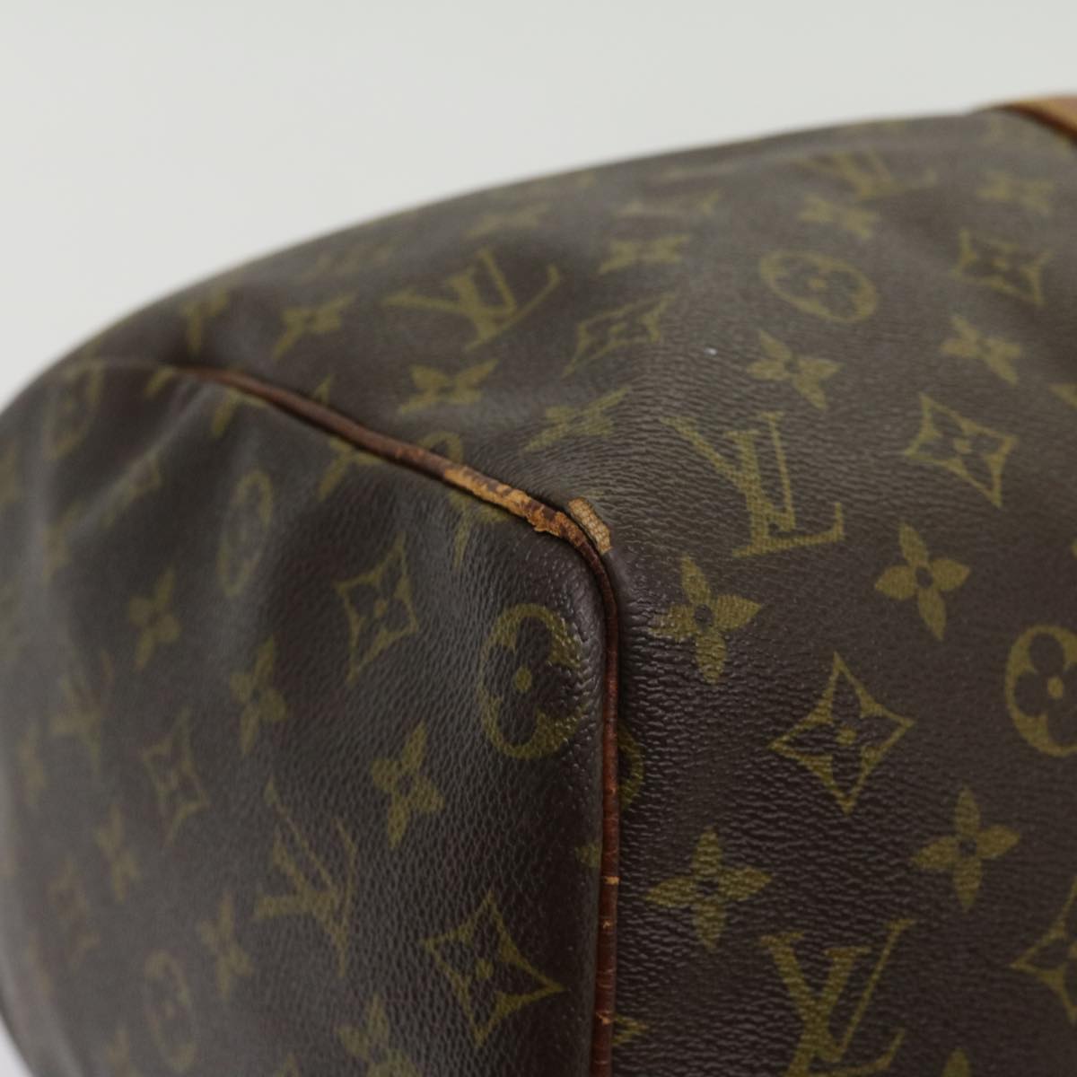 LOUIS VUITTON Monogram Keepall 45 Boston Bag M41428 LV tp379