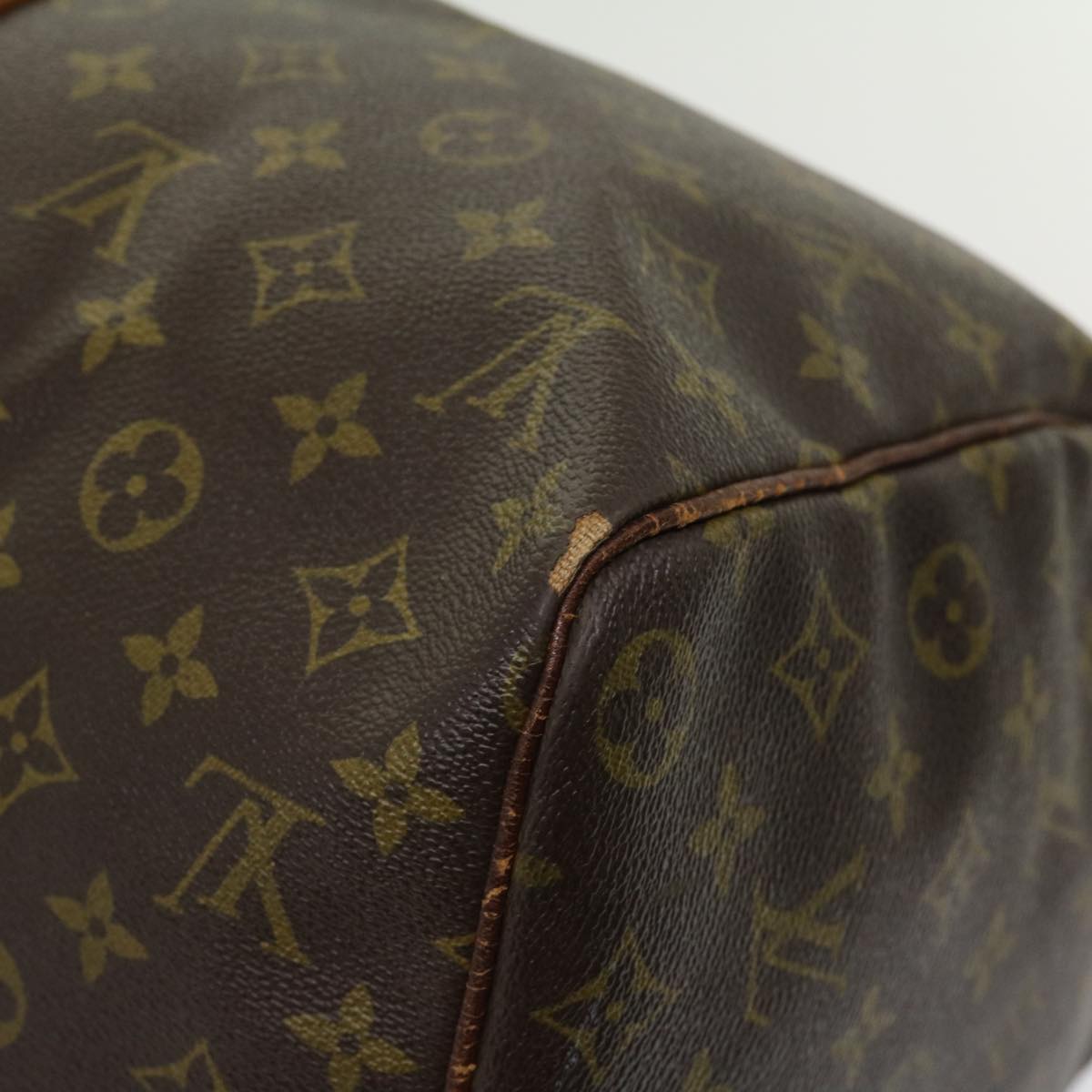 LOUIS VUITTON Monogram Keepall 45 Boston Bag M41428 LV tp379