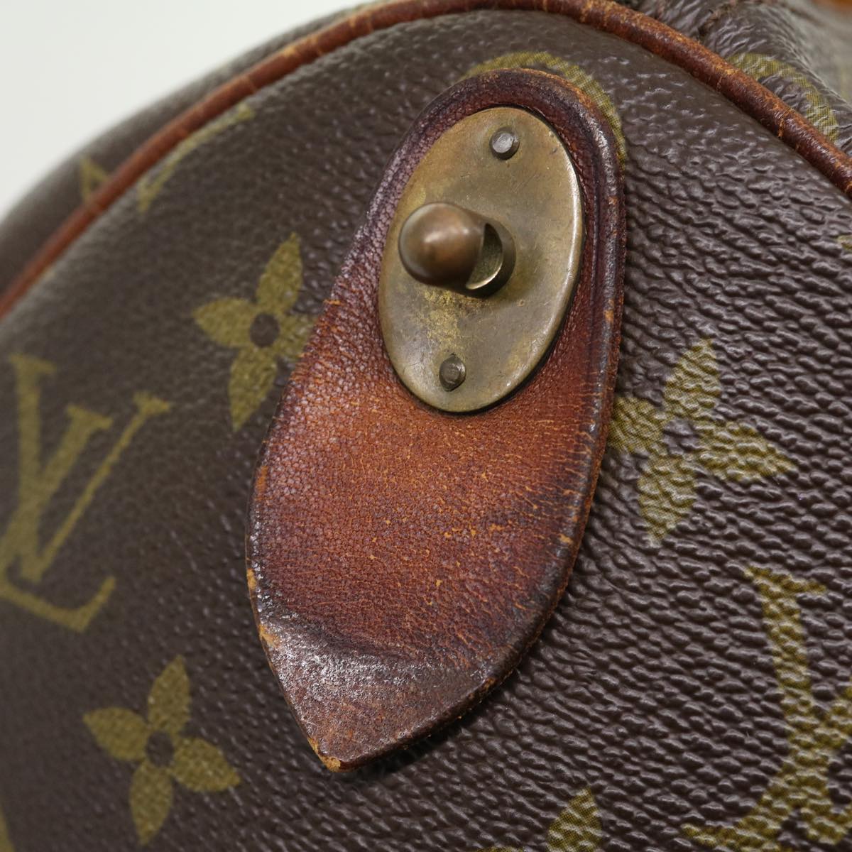 LOUIS VUITTON Monogram Keepall 45 Boston Bag M41428 LV tp379