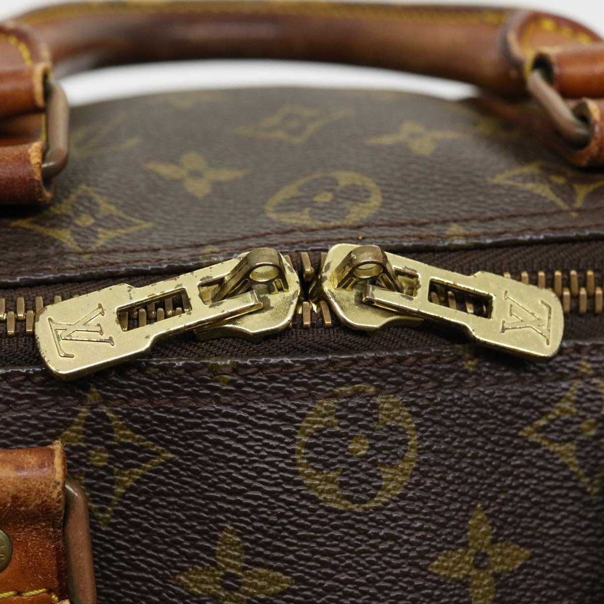 LOUIS VUITTON Monogram Keepall 45 Boston Bag M41428 LV tp379