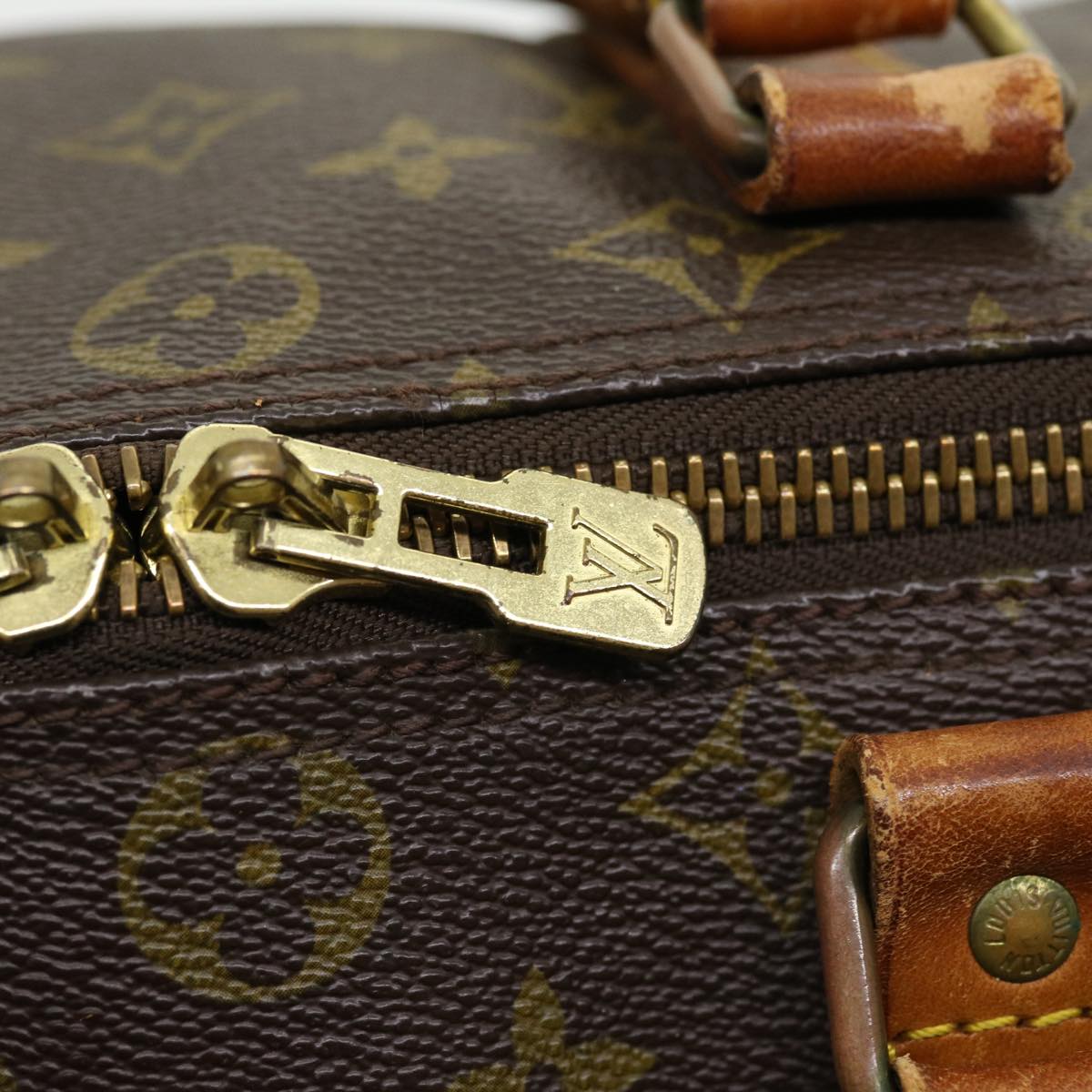 LOUIS VUITTON Monogram Keepall 45 Boston Bag M41428 LV tp379