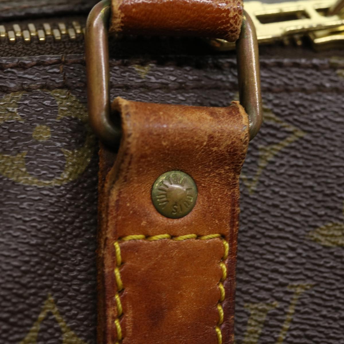 LOUIS VUITTON Monogram Keepall 45 Boston Bag M41428 LV tp379