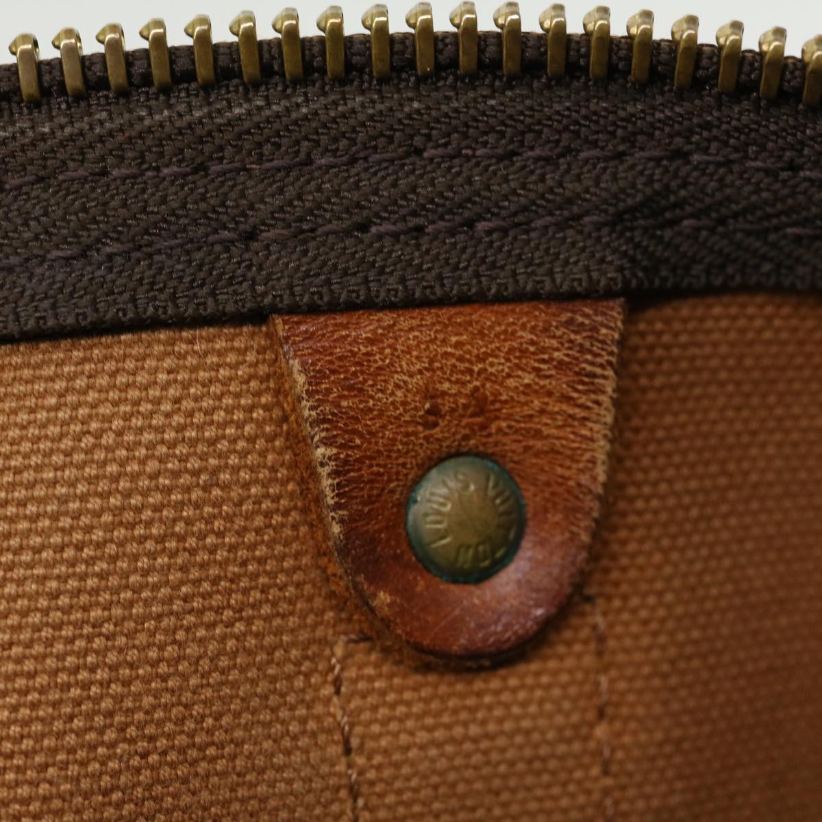 LOUIS VUITTON Monogram Keepall 45 Boston Bag M41428 LV tp379