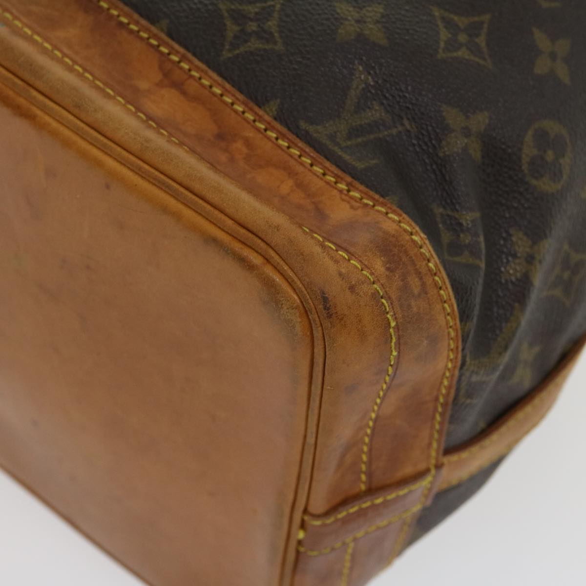 LOUIS VUITTON Monogram Noe Shoulder Bag M42224 LV tp406