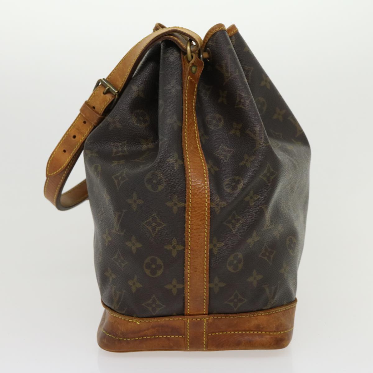 LOUIS VUITTON Monogram Noe Shoulder Bag M42224 LV tp406
