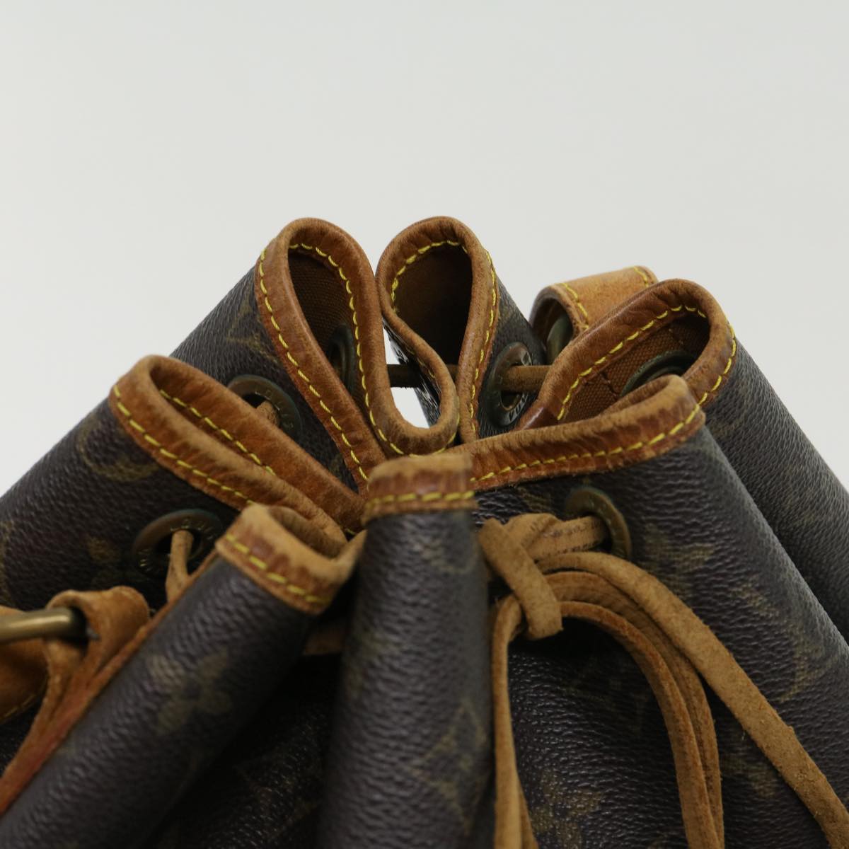 LOUIS VUITTON Monogram Noe Shoulder Bag M42224 LV tp406