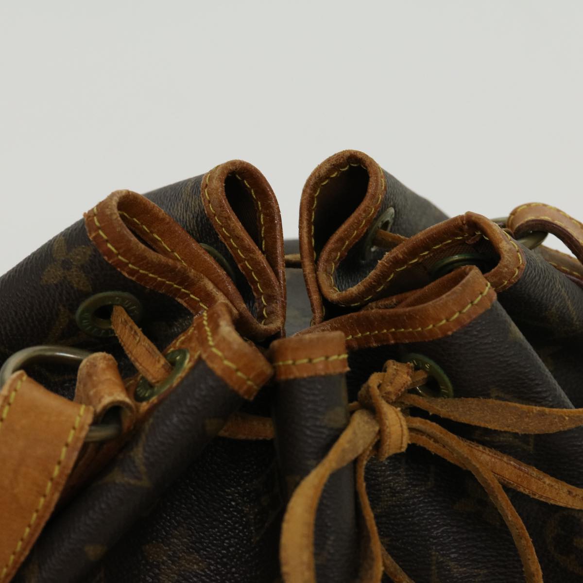 LOUIS VUITTON Monogram Petit Noe Shoulder Bag M42226 LV tp409