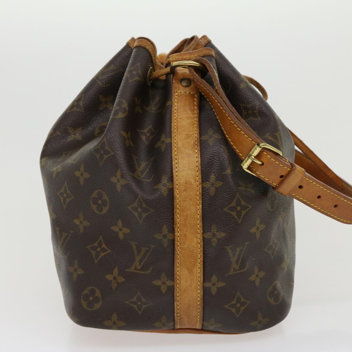 LOUIS VUITTON Monogram Petit Noe Shoulder Bag M42226 LV tp414