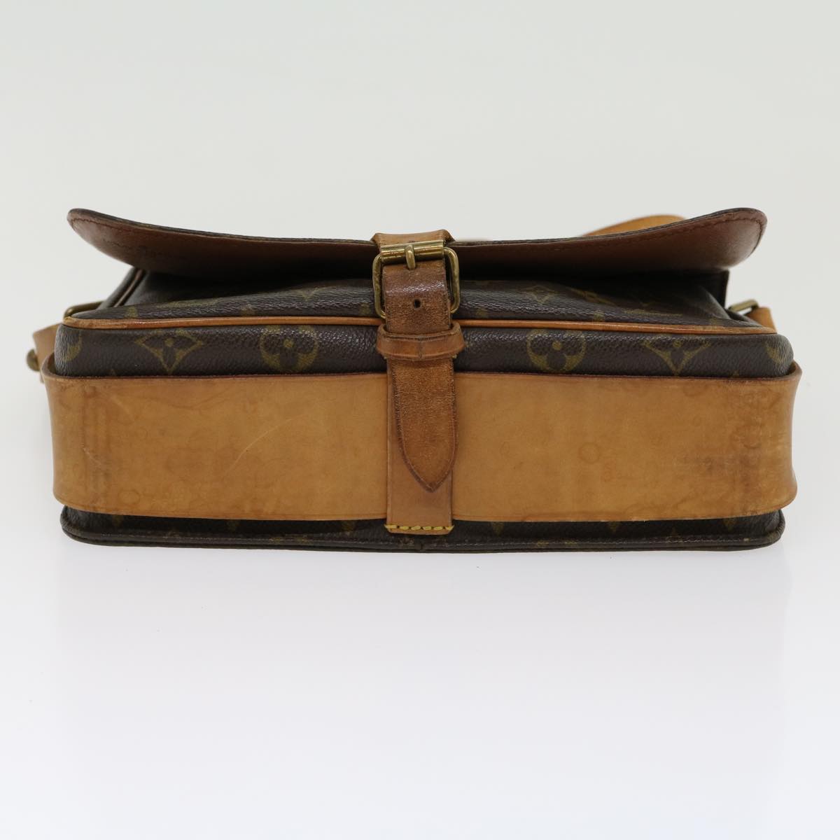 LOUIS VUITTON Monogram Cartouchiere GM Shoulder Bag M51252 LV tp417