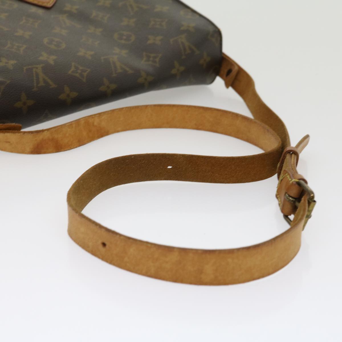 LOUIS VUITTON Monogram Cartouchiere GM Shoulder Bag M51252 LV tp417