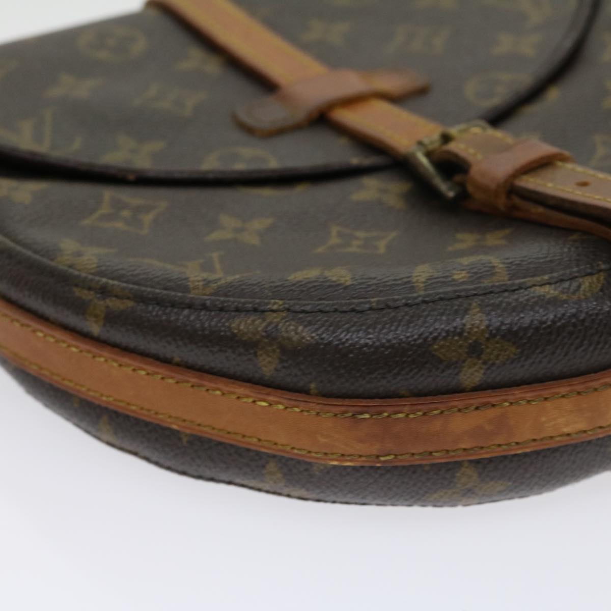 LOUIS VUITTON Monogram Chantilly MM Shoulder Bag M51233 LV tp425