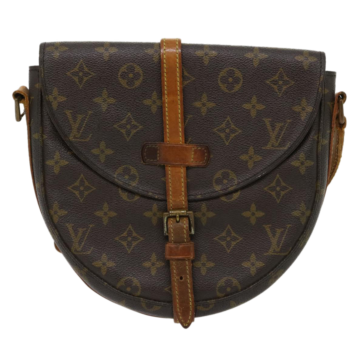 LOUIS VUITTON Monogram Chantilly MM Shoulder Bag M51233 LV tp425