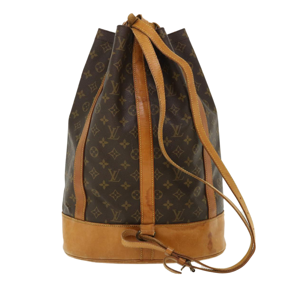 LOUIS VUITTON Monogram Randonnee GM Shoulder Bag M42244 LV tp448