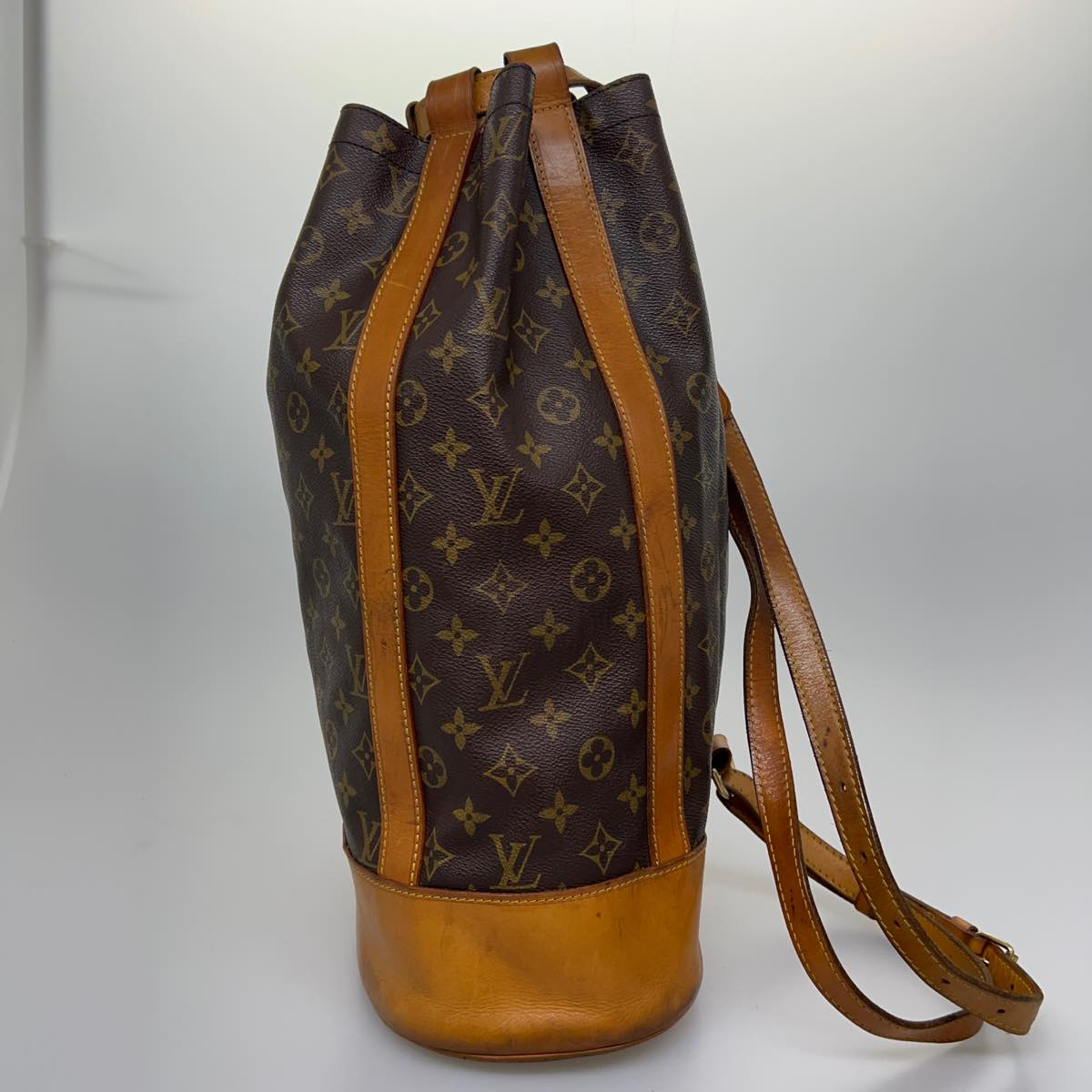 LOUIS VUITTON Monogram Randonnee GM Shoulder Bag M42244 LV tp461