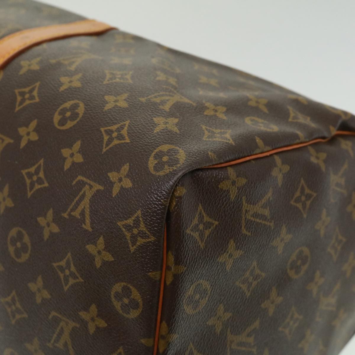 LOUIS VUITTON Monogram Keepall 50 Boston Bag M41426 LV tp467