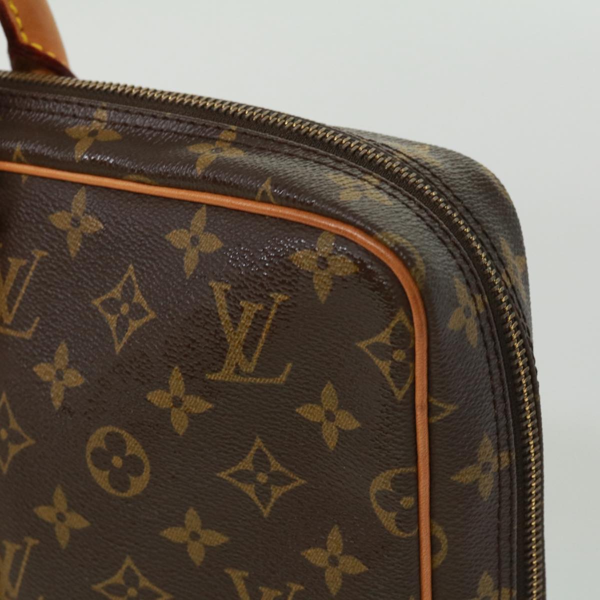 LOUIS VUITTON Monogram Porte Documents Voyage Business Bag M52005 LV tp476