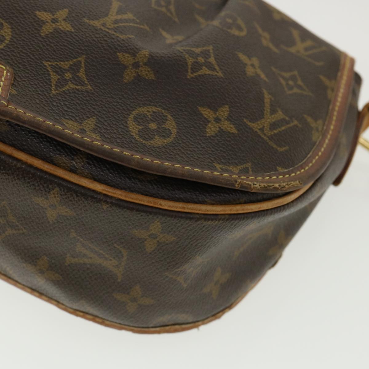 LOUIS VUITTON Monogram Menilmontant PM Shoulder Bag M40474 LV tp487