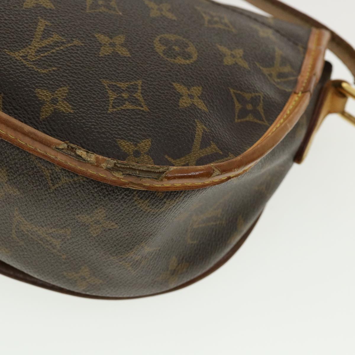 LOUIS VUITTON Monogram Menilmontant PM Shoulder Bag M40474 LV tp487