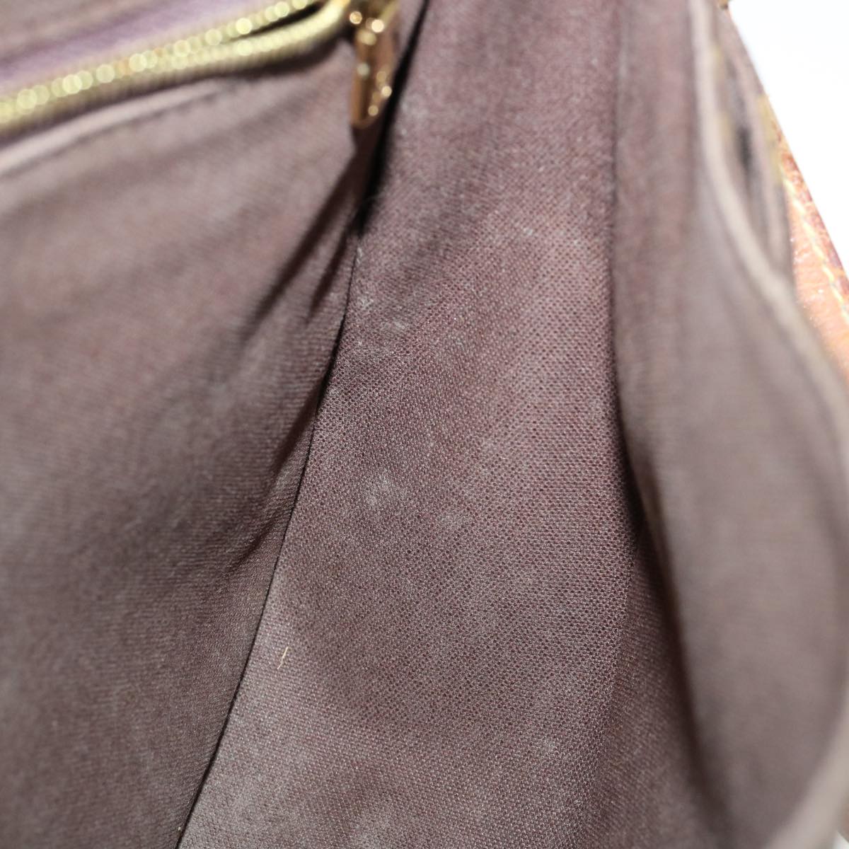 LOUIS VUITTON Monogram Menilmontant PM Shoulder Bag M40474 LV tp487