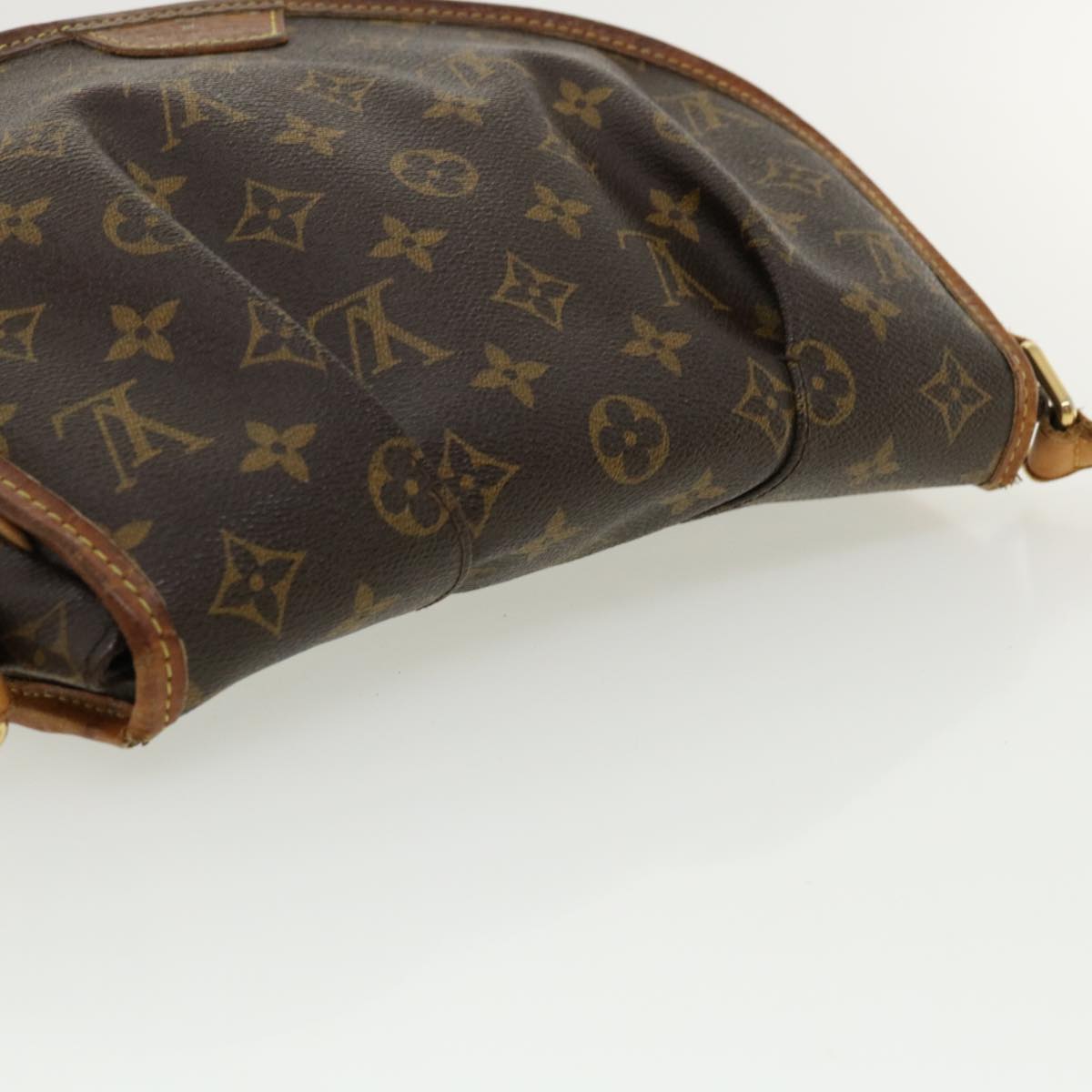 LOUIS VUITTON Monogram Menilmontant PM Shoulder Bag M40474 LV tp487