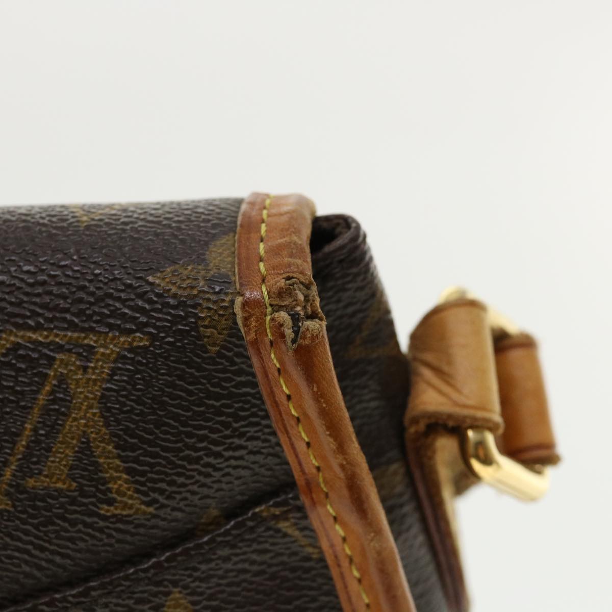 LOUIS VUITTON Monogram Menilmontant PM Shoulder Bag M40474 LV tp487