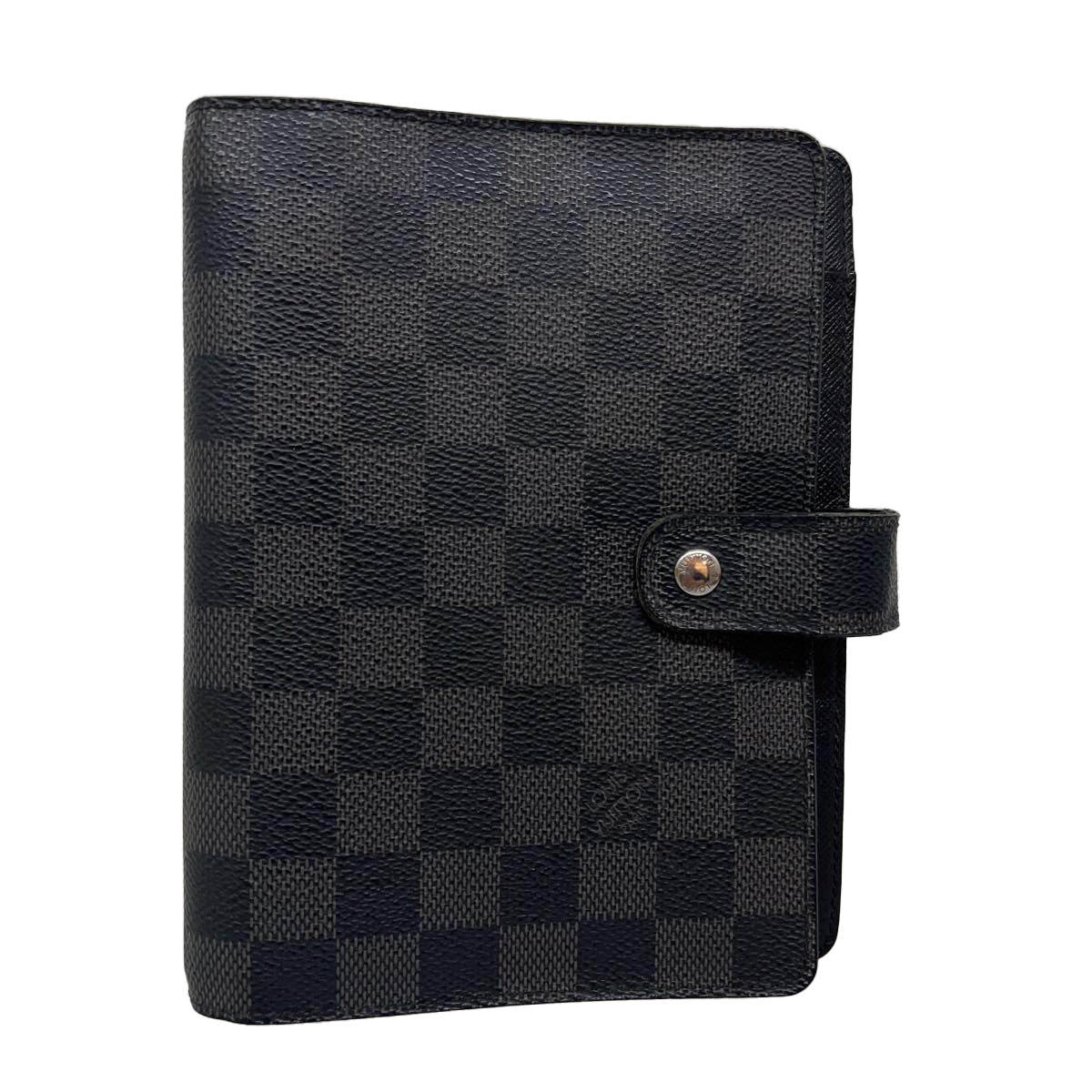 LOUIS VUITTON Damier Graphite Agenda MM Day Planner Cover R20242 LV tp500