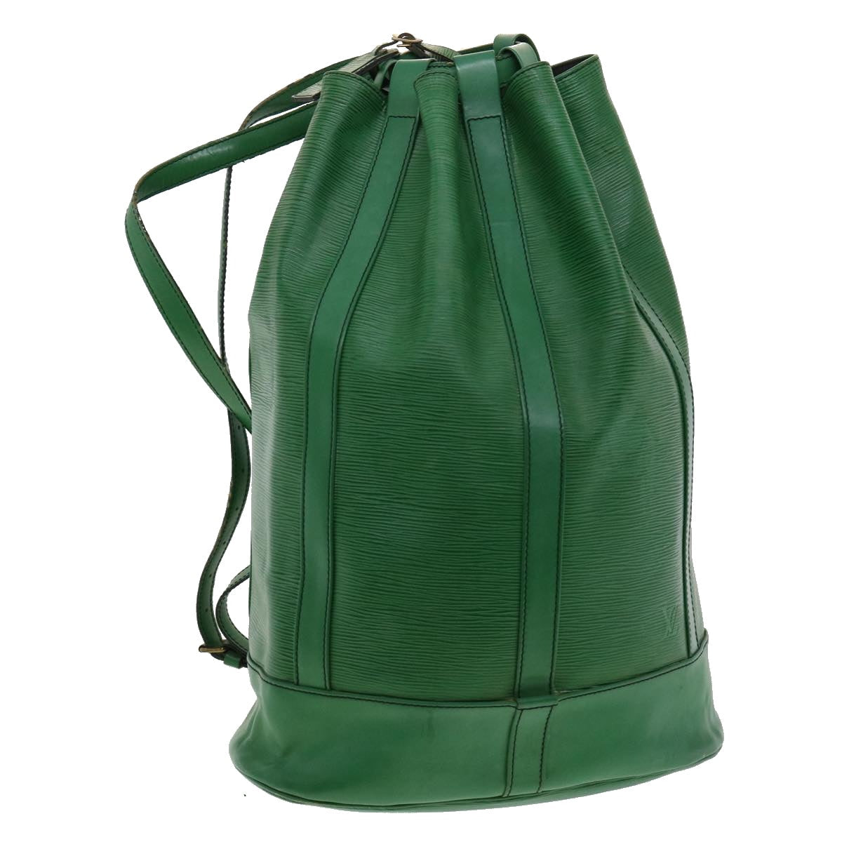 LOUIS VUITTON Epi Randonnee GM Shoulder Bag Green M43084 LV tp508
