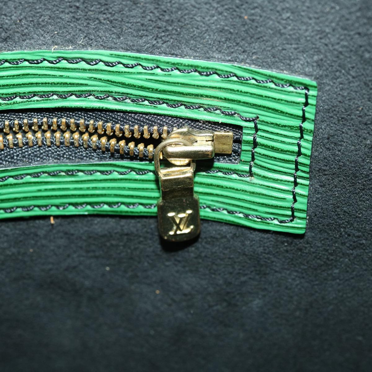 LOUIS VUITTON Epi Randonnee GM Shoulder Bag Green M43084 LV tp508