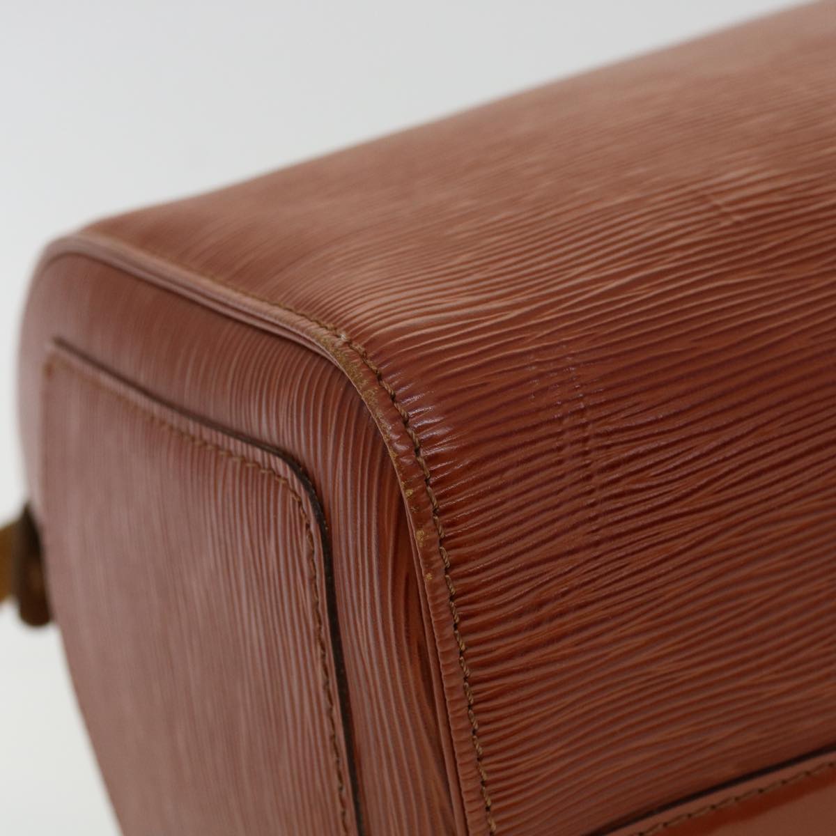 LOUIS VUITTON Epi Speedy 35 Hand Bag Kenia Brown M42993 LV tp525