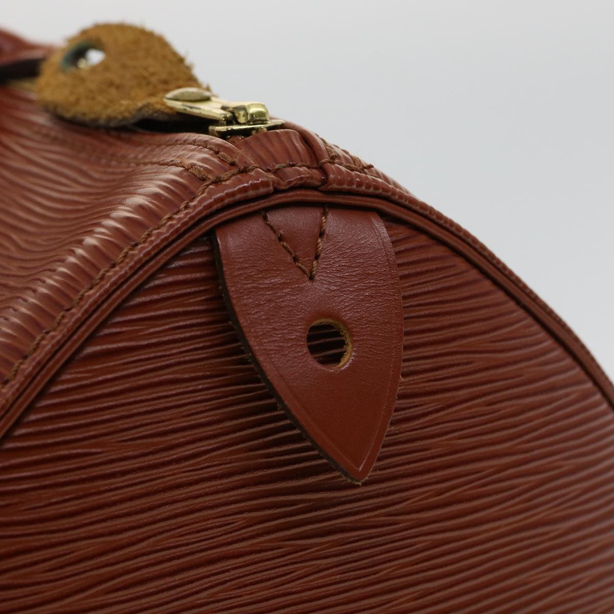 LOUIS VUITTON Epi Speedy 35 Hand Bag Kenia Brown M42993 LV tp525