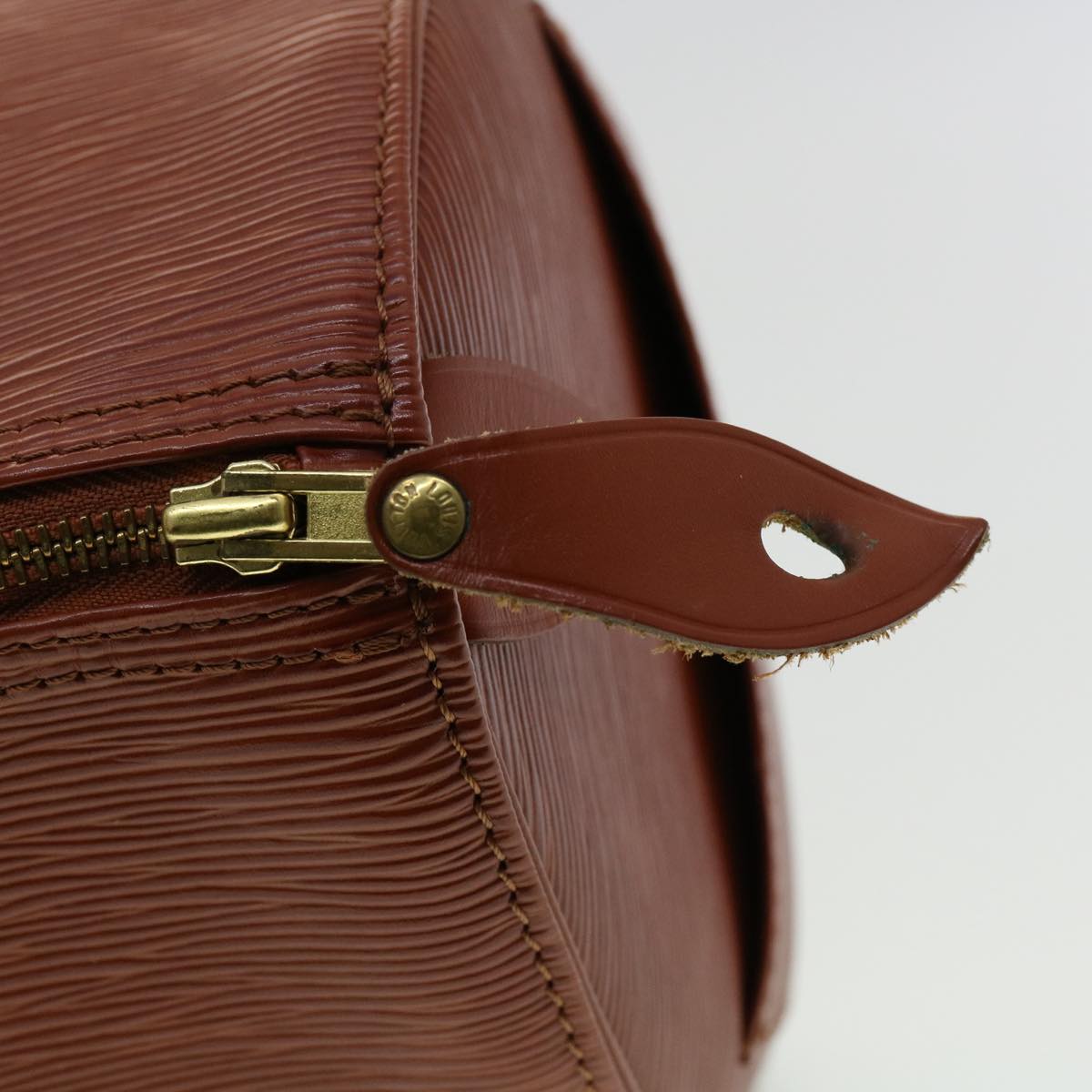 LOUIS VUITTON Epi Speedy 35 Hand Bag Kenia Brown M42993 LV tp525