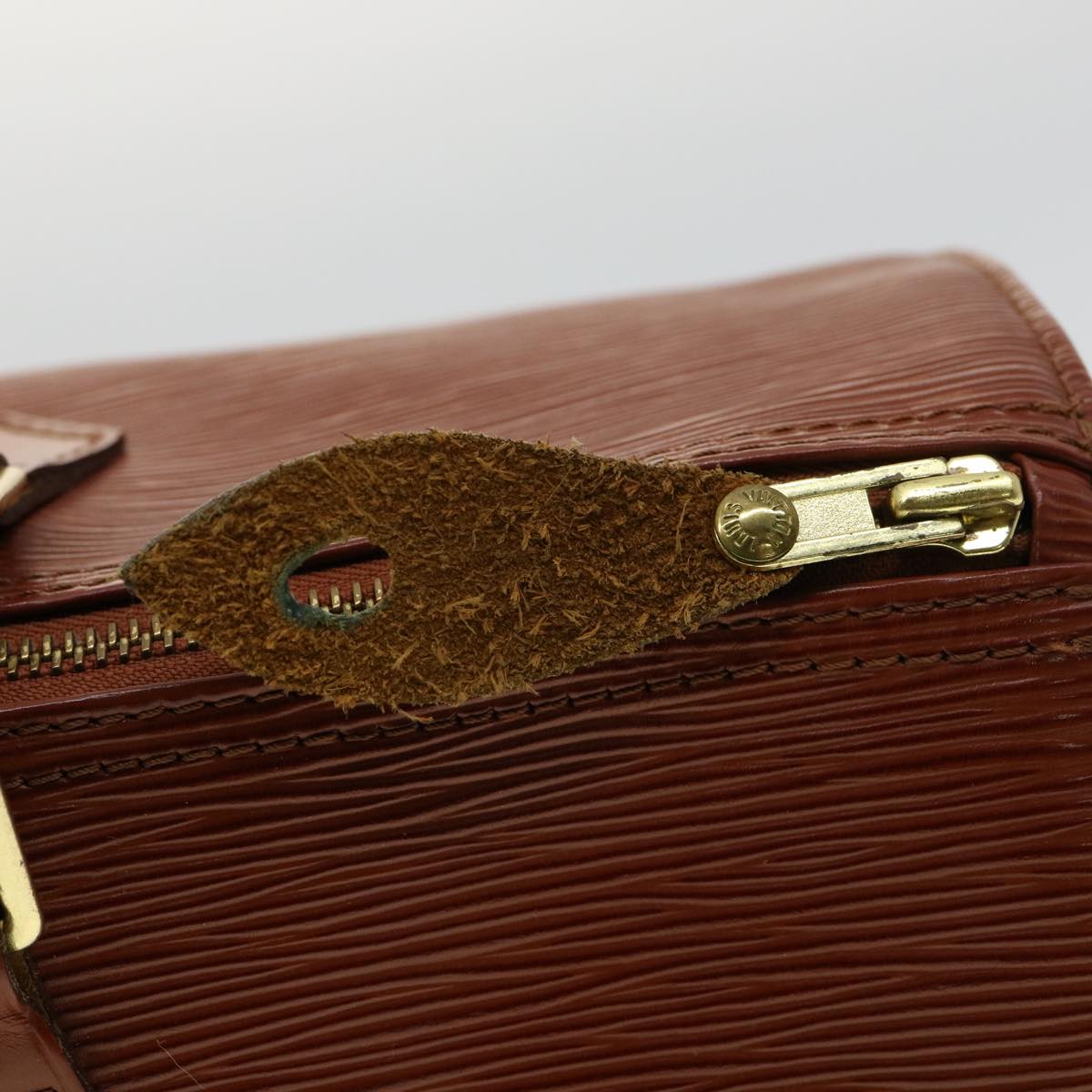LOUIS VUITTON Epi Speedy 35 Hand Bag Kenia Brown M42993 LV tp525