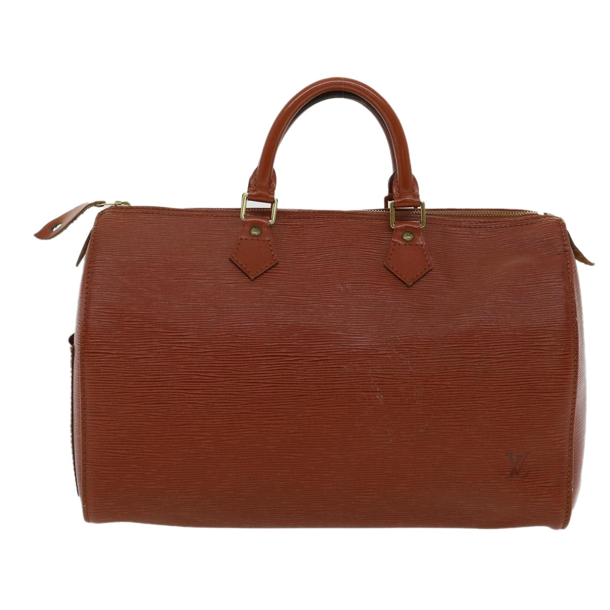LOUIS VUITTON Epi Speedy 35 Hand Bag Kenia Brown M42993 LV tp525