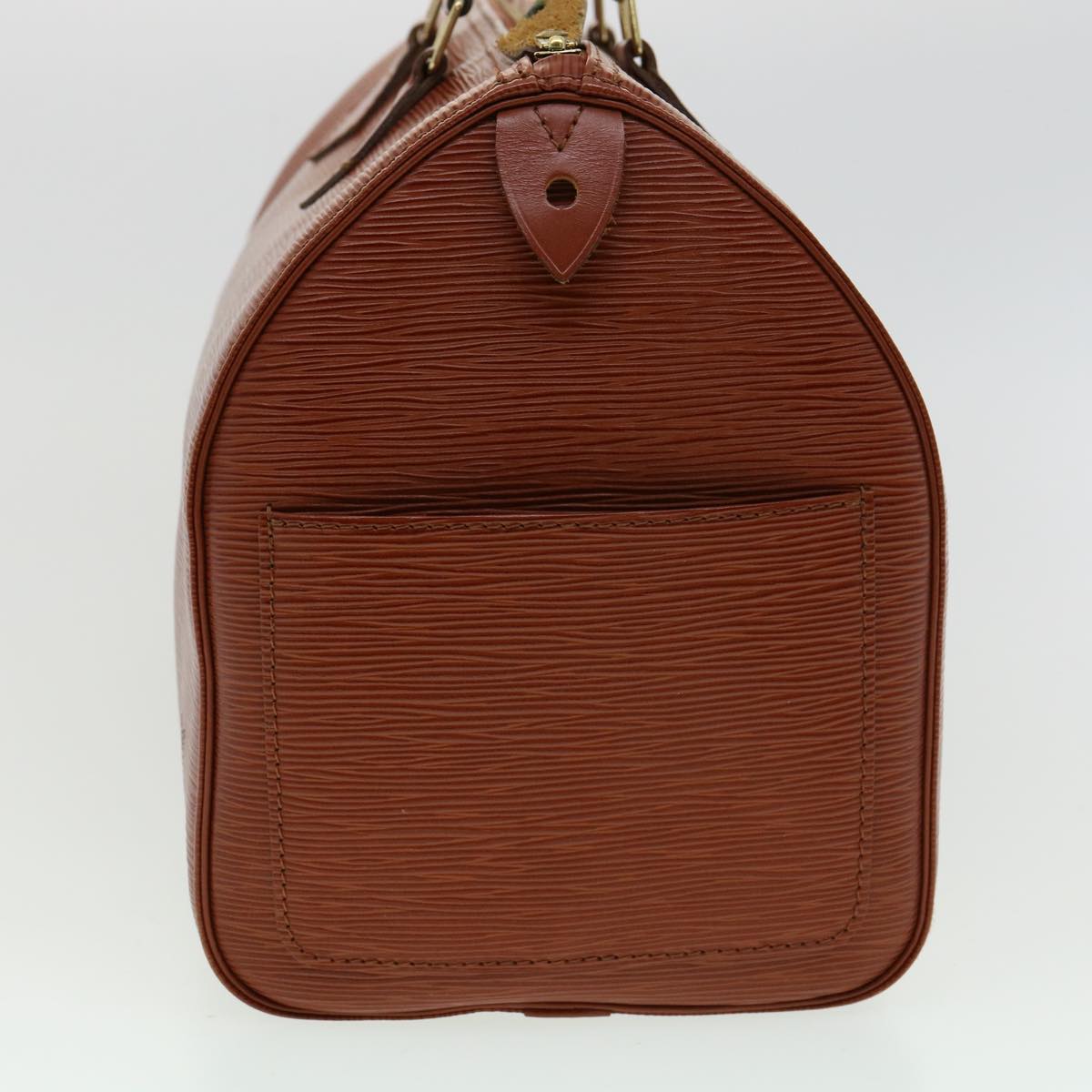 LOUIS VUITTON Epi Speedy 35 Hand Bag Kenia Brown M42993 LV tp525
