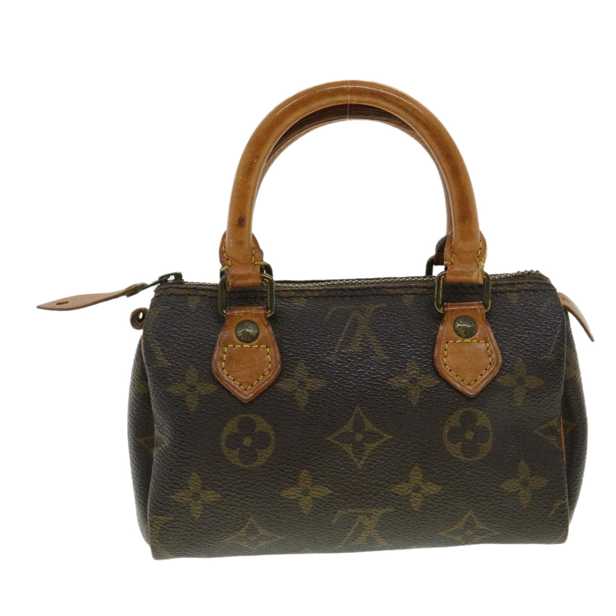 LOUIS VUITTON Monogram Mini Speedy Hand Bag Vintage M41534 LV tp531