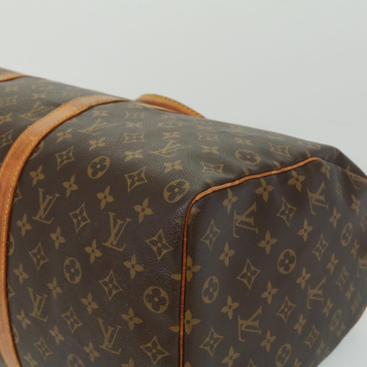 LOUIS VUITTON Monogram Keepall 50 Boston Bag M41426 LV tp538