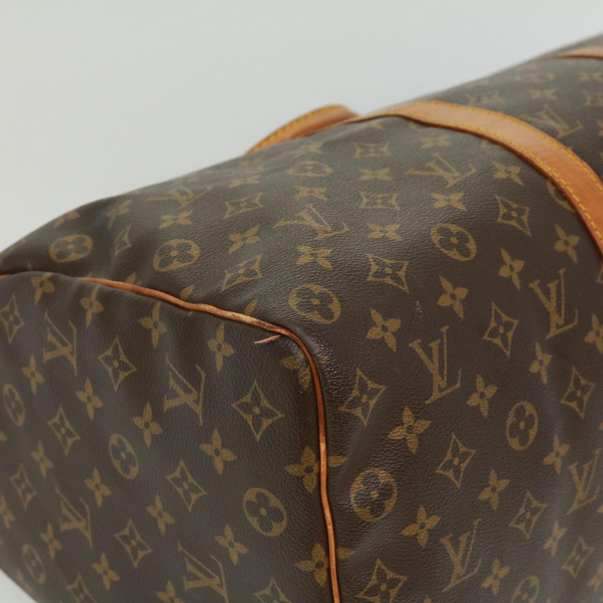 LOUIS VUITTON Monogram Keepall 50 Boston Bag M41426 LV tp538