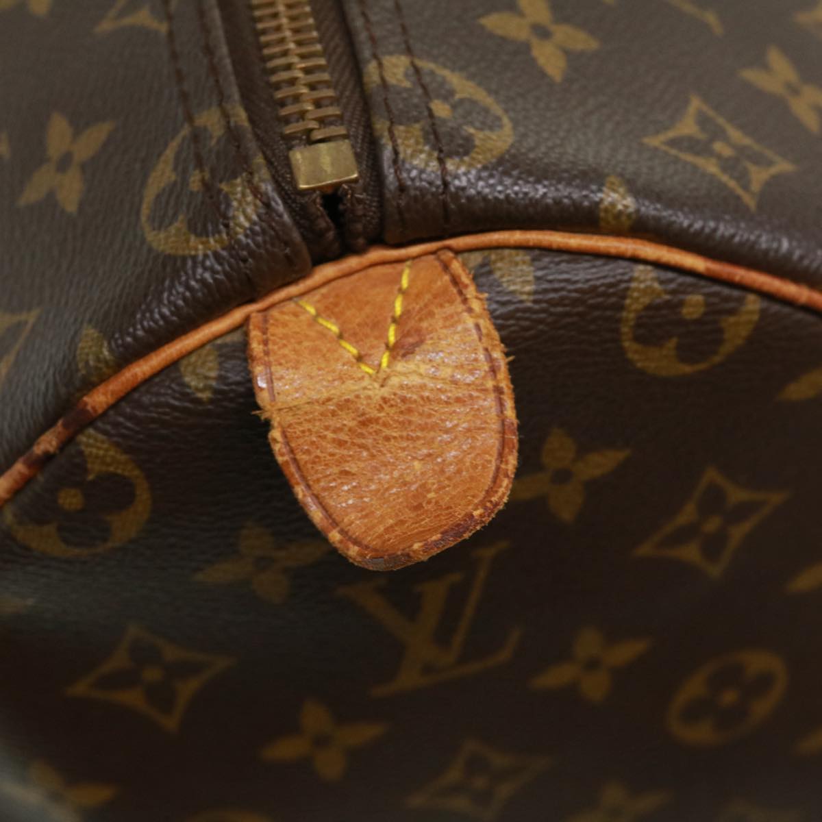 LOUIS VUITTON Monogram Keepall 50 Boston Bag M41426 LV tp538