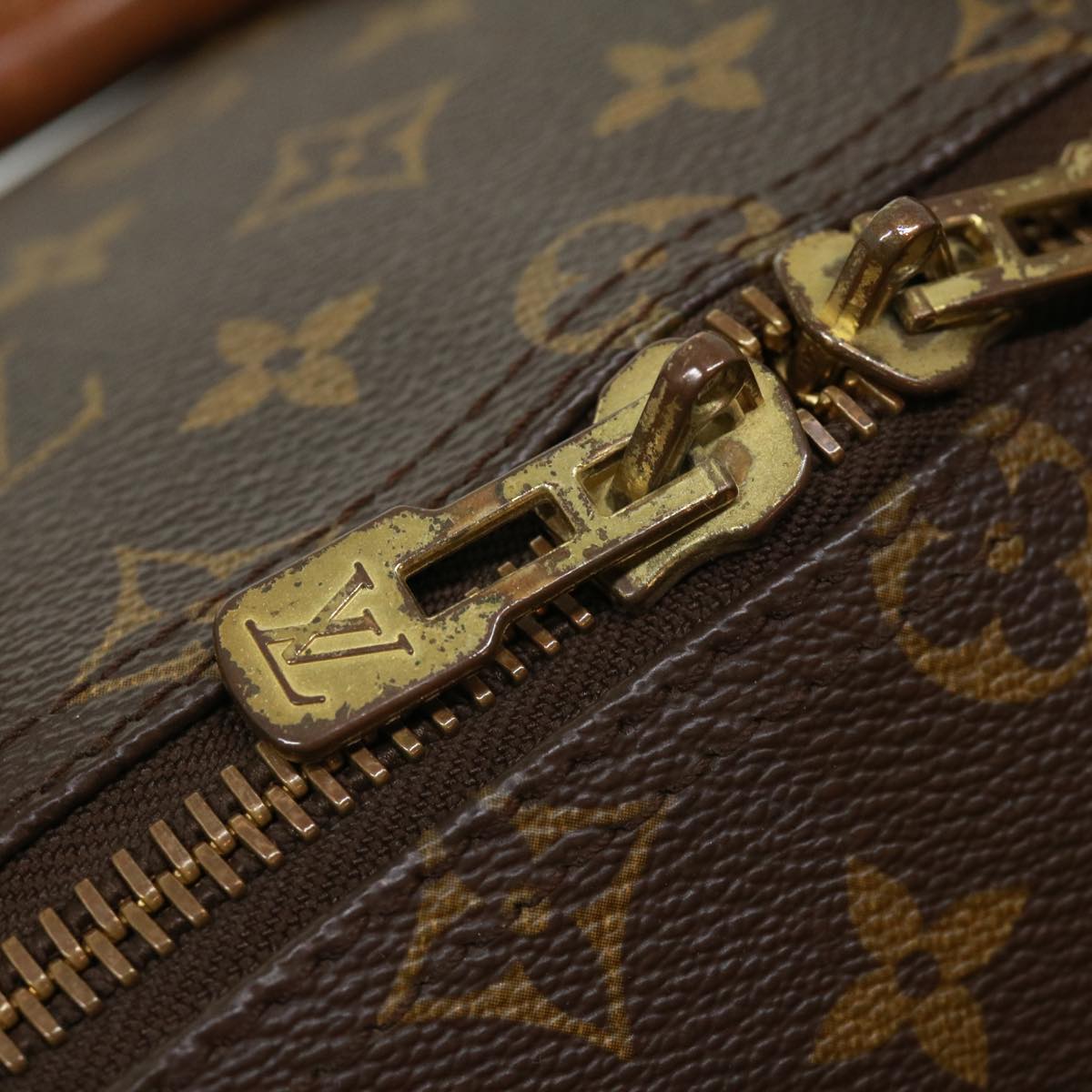LOUIS VUITTON Monogram Keepall 50 Boston Bag M41426 LV tp538