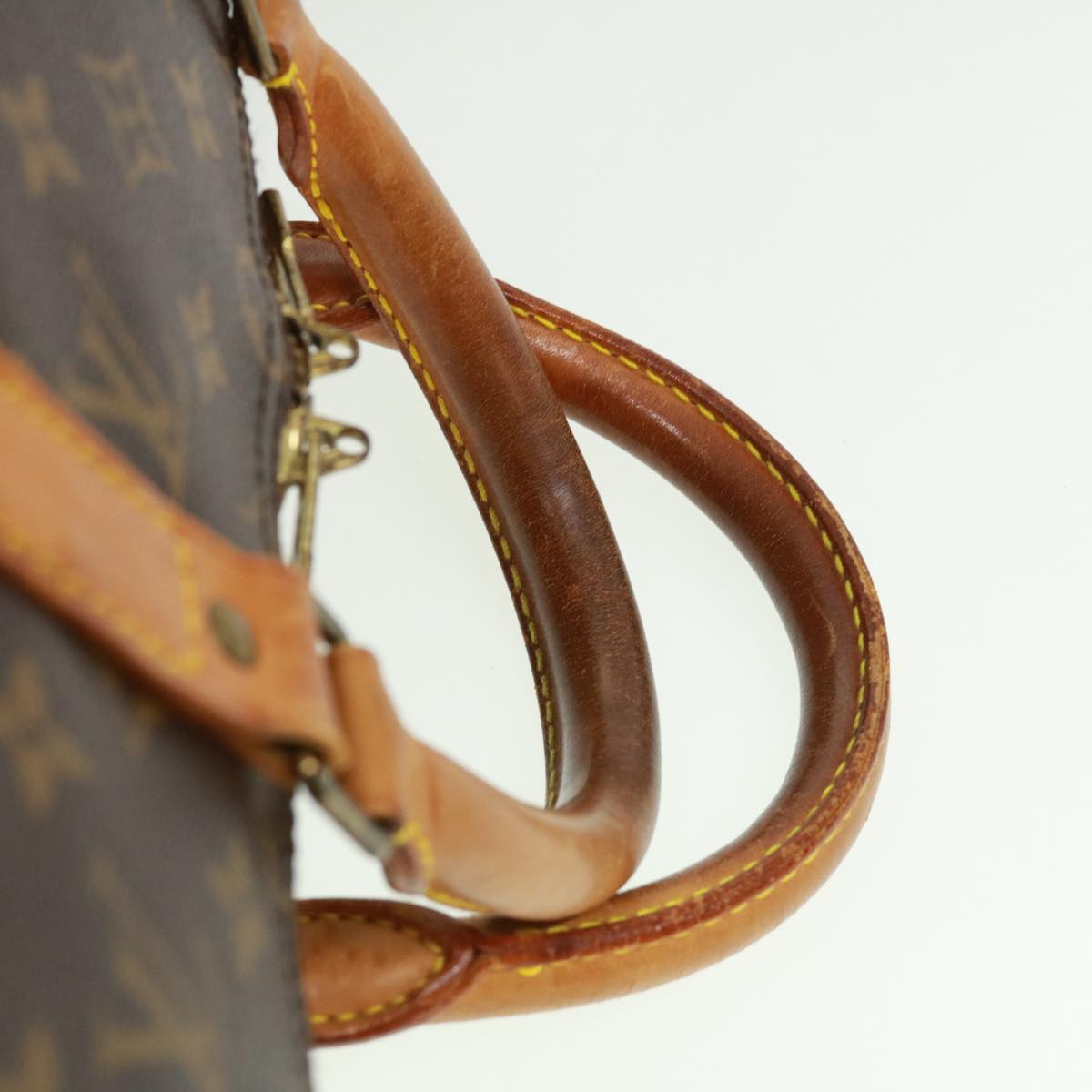 LOUIS VUITTON Monogram Keepall 50 Boston Bag M41426 LV tp538