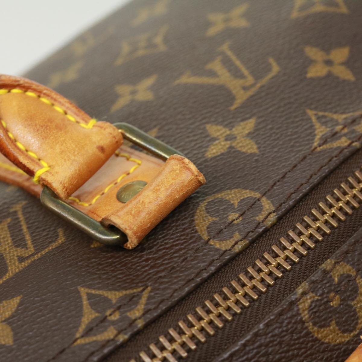 LOUIS VUITTON Monogram Keepall 50 Boston Bag M41426 LV tp538