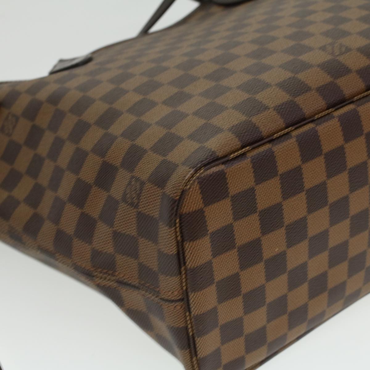 LOUIS VUITTON Damier Ebene Neverfull MM Tote Bag N51105 LV ai684SA