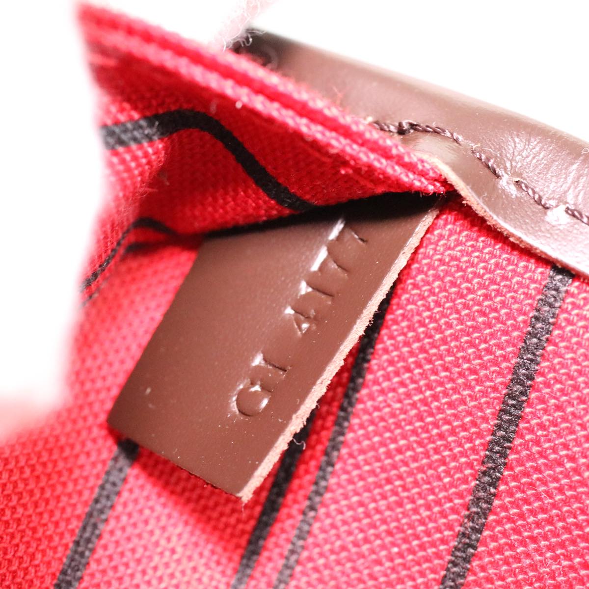 LOUIS VUITTON Damier Ebene Neverfull MM Tote Bag N51105 LV ai684SA