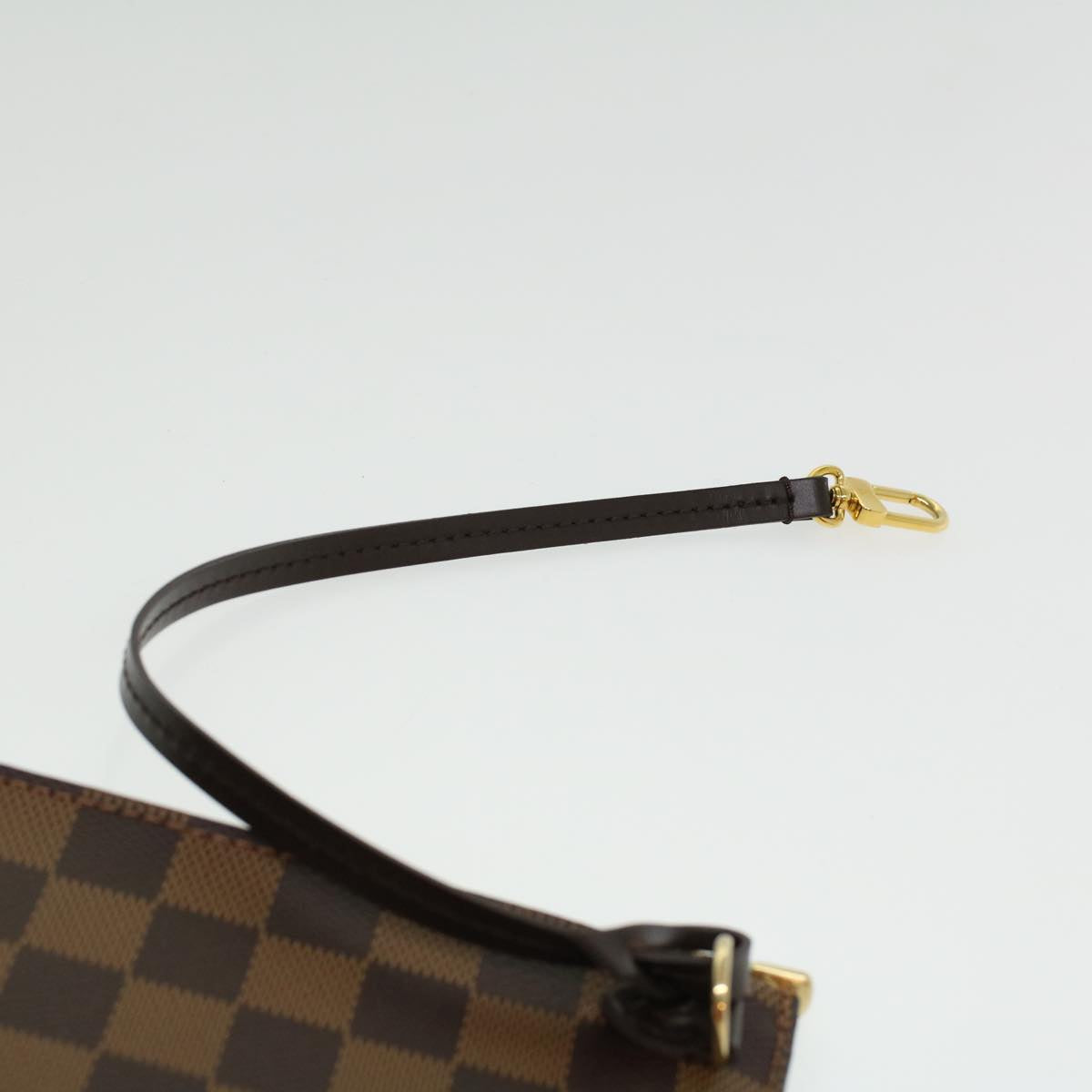 LOUIS VUITTON Damier Ebene Neverfull MM Tote Bag N51105 LV ai684SA
