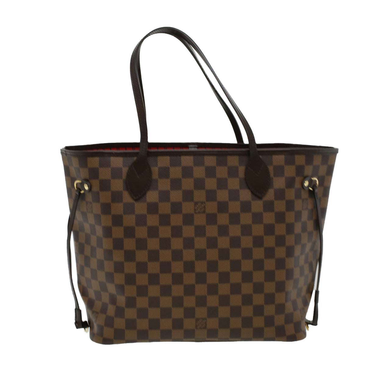 LOUIS VUITTON Damier Ebene Neverfull MM Tote Bag N51105 LV ai684SA
