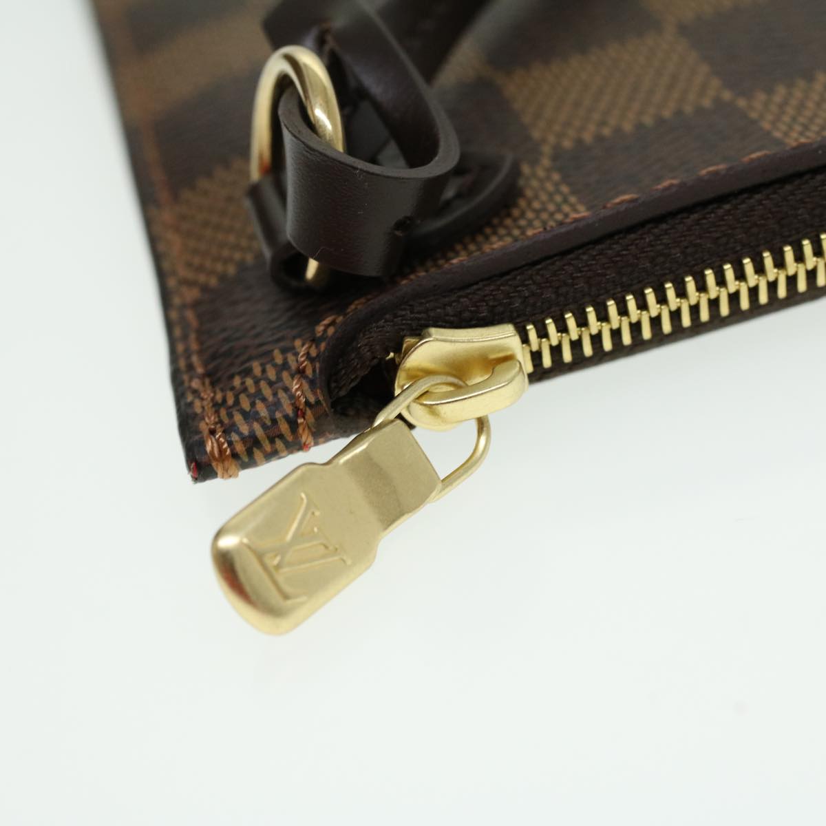 LOUIS VUITTON Damier Ebene Neverfull MM Tote Bag N51105 LV ai684SA