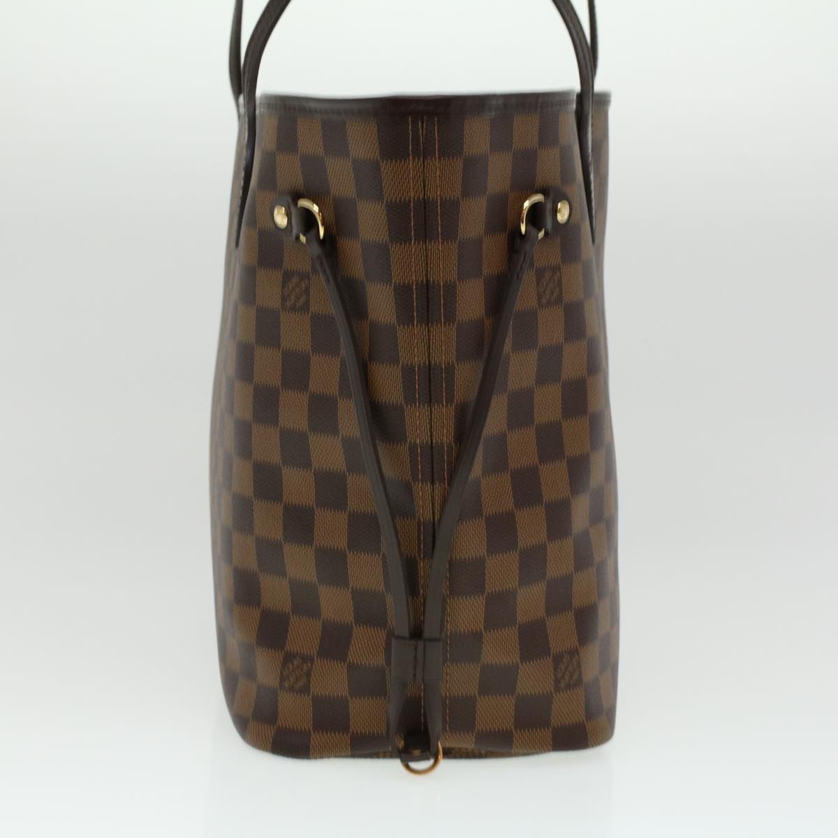 LOUIS VUITTON Damier Ebene Neverfull MM Tote Bag N51105 LV ai684SA