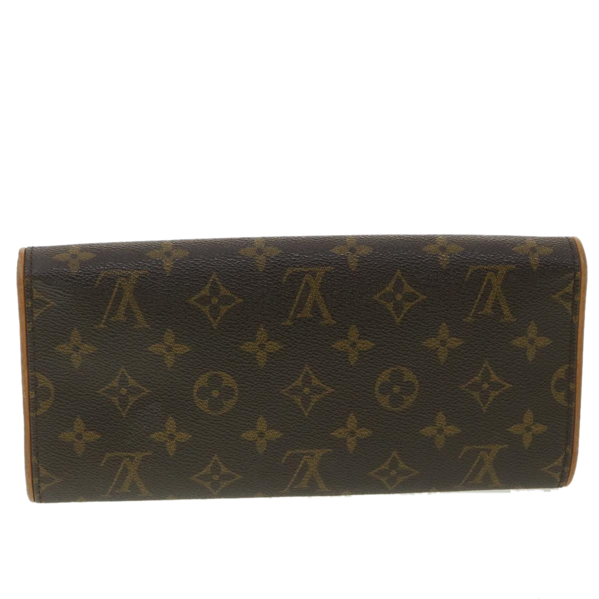 LOUIS VUITTON Monogram Pochette Twin GM Shoulder Bag M51852 LV tp548